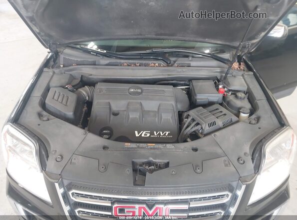 2GKFLUE38G6237059 2016 GMC TERRAIN Черный Вид сзади