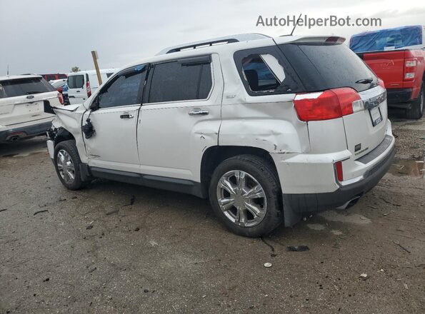 2GKFLUE38H6239945 2017 GMC TERRAIN White Trasero izquierdo