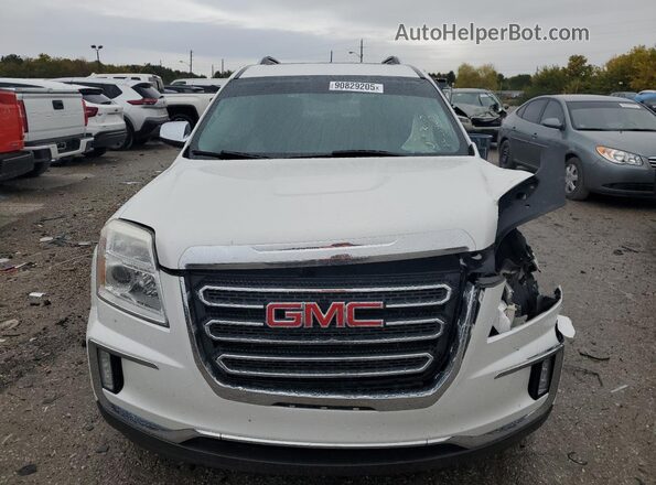 2GKFLUE38H6239945 2017 GMC TERRAIN White Vista frontal