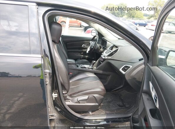 2GKFLUE3XG6131180 2016 GMC TERRAIN Black Вид салону спереду