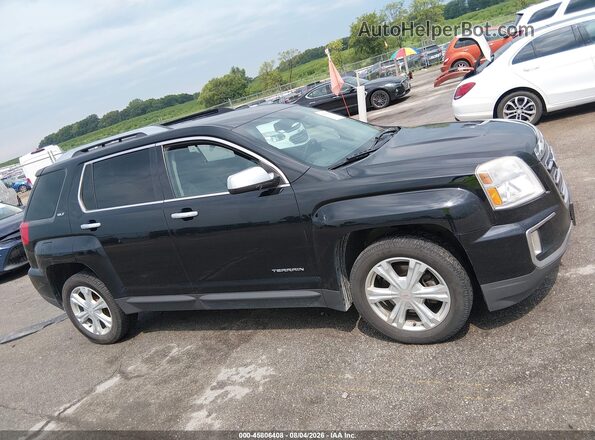 2GKFLUE3XG6131180 2016 GMC TERRAIN Black Вид задньої частини салону