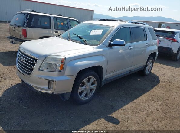 2GKFLUEK0H6111772 2017 GMC TERRAIN Silver Przód lewy