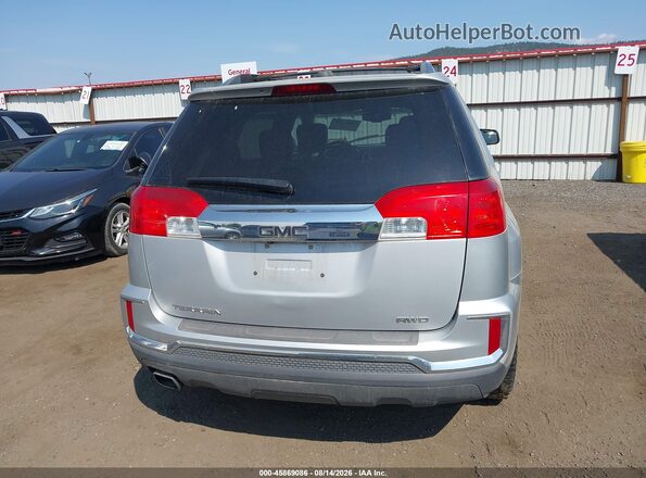2GKFLUEK0H6111772 2017 GMC TERRAIN Silver 
