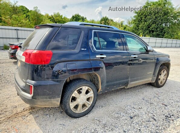 2GKFLUEK0H6320929 2017 GMC TERRAIN Black Widok z przodu