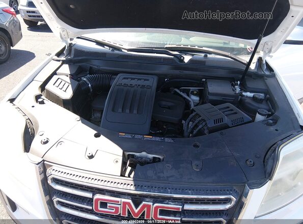2GKFLUEK1H6115717 2017 GMC TERRAIN Белый Вид сзади