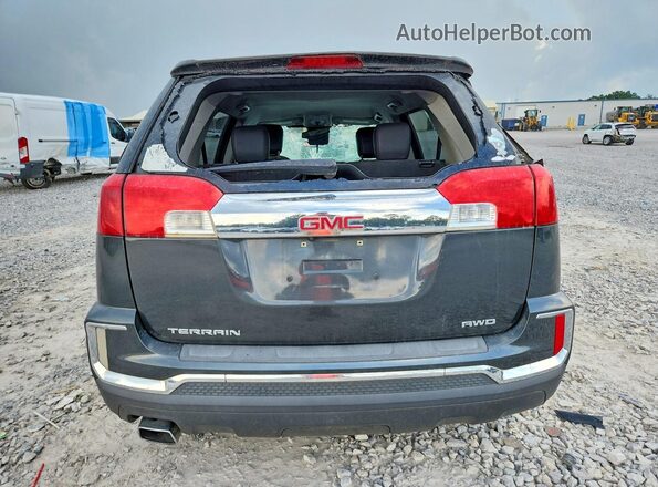 2GKFLUEK1H6314279 2017 GMC TERRAIN Угольный Вид сзади