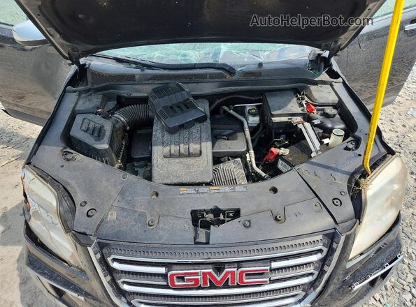 2GKFLUEK1H6314279 2017 GMC TERRAIN Угольный Вид подкапотного пространства