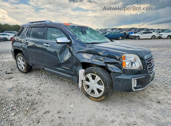 2GKFLUEK1H6314279 2017 GMC TERRAIN Угольный Передняя правая четверть