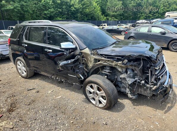 2GKFLUEK2G6268167 2016 GMC TERRAIN Черный Передняя правая четверть