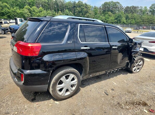 2GKFLUEK2G6268167 2016 GMC TERRAIN Черный Задняя правая четверть