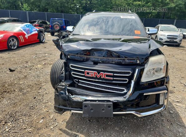 2GKFLUEK2G6268167 2016 GMC TERRAIN Черный Вид спереди