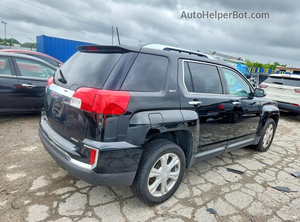2GKFLUEK2H6183668 2017 GMC TERRAIN Black Tył prawy