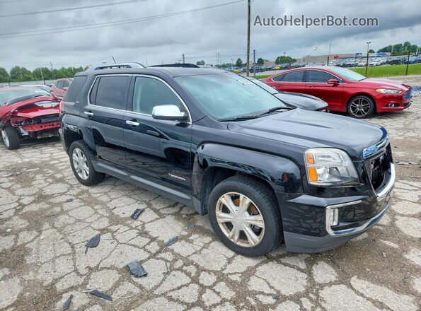 2GKFLUEK2H6183668 2017 GMC TERRAIN Black Przód prawy