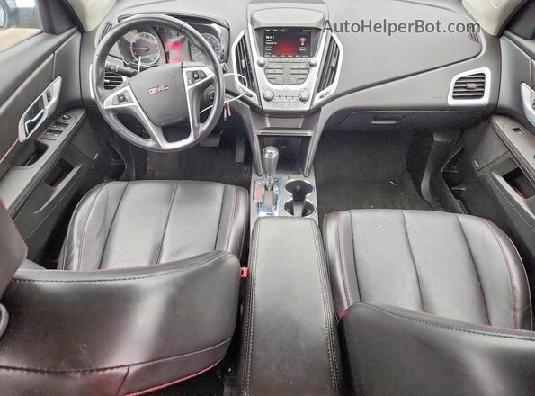 2GKFLUEK2H6183668 2017 GMC TERRAIN Black Widok deski rozdzielczej