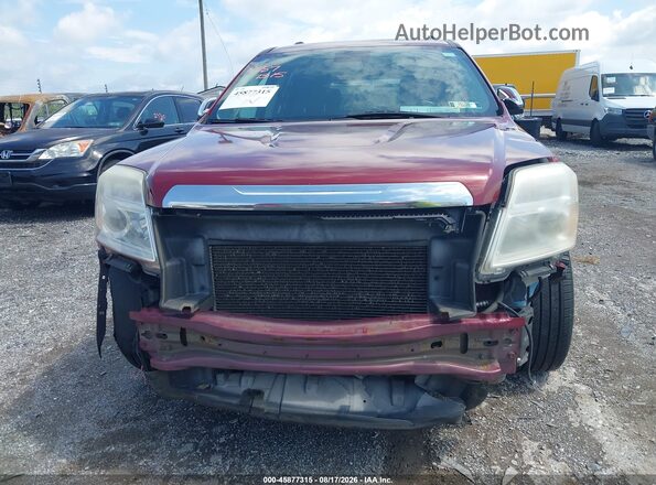 2GKFLUEK3G6265116 2016 GMC TERRAIN Red Սարքավորումների վահանակի տեսք