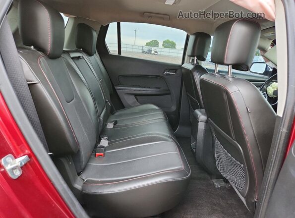 2GKFLUEK4G6287450 2016 GMC TERRAIN Бордовый Вид задней части салона