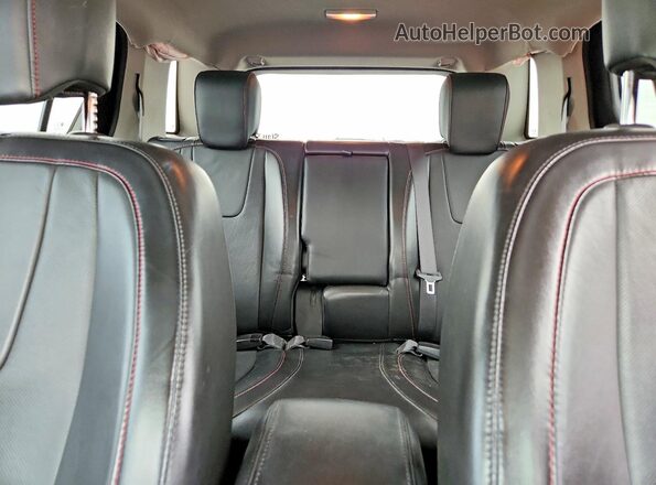 2GKFLUEK4G6287450 2016 GMC TERRAIN Бордовый Вид задних сидений