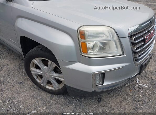 2GKFLUEK7H6321673 2017 GMC TERRAIN Silver Вид спереду
