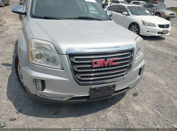 2GKFLUEK7H6321673 2017 GMC TERRAIN Silver Вид щитка приладів