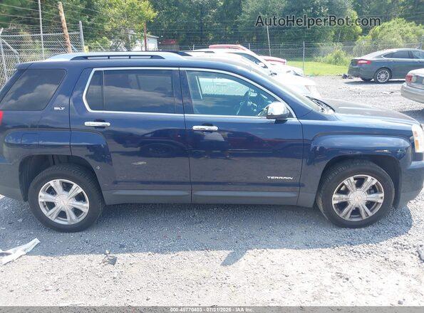 2GKFLUEK7H6327246 2017 GMC TERRAIN Navy Widok wnętrza z tyłu