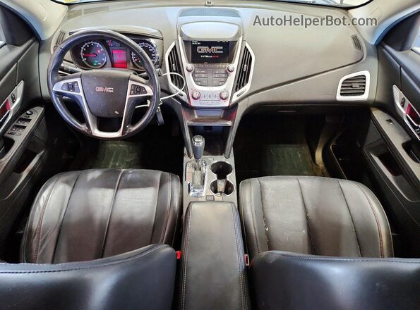2GKFLUEK8H6329863 2017 GMC TERRAIN Black Առջևի վահանակի տեսք