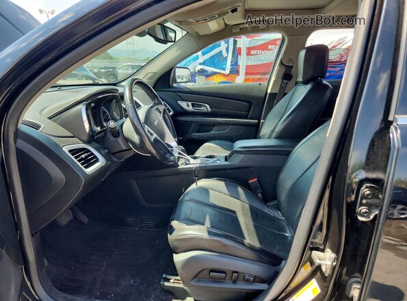 2GKFLUEKXG6267140 2016 GMC TERRAIN Черный Вид салона спереди