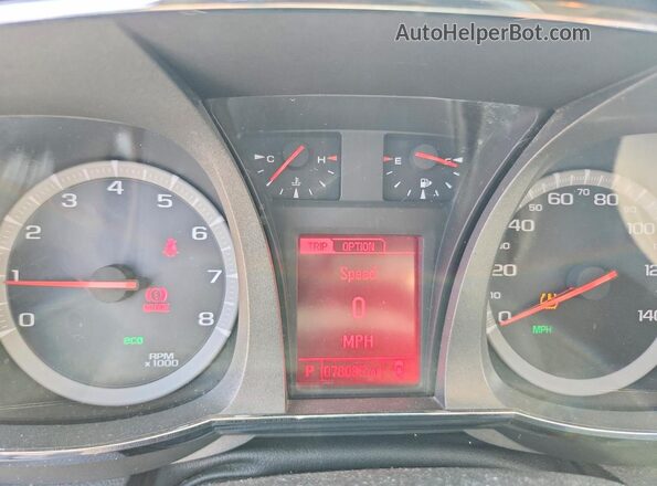 2GKFLUEKXG6267140 2016 GMC TERRAIN Черный Вид щитка приборов