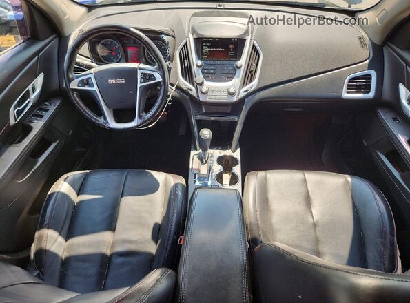 2GKFLUEKXG6267140 2016 GMC TERRAIN Черный Вид панели приборов