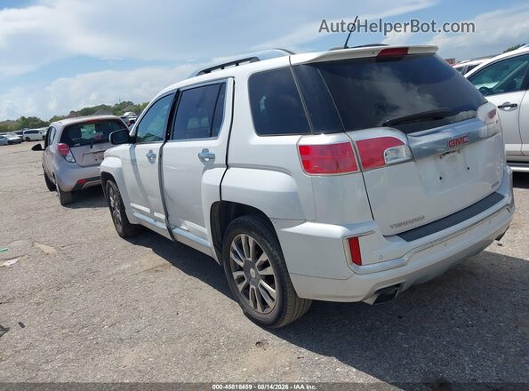 2GKFLVE32H6283915 2017 GMC TERRAIN White Հետևի ձախ