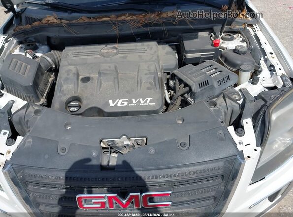2GKFLVE32H6283915 2017 GMC TERRAIN White Հետևի տեսք