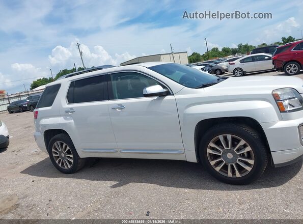 2GKFLVE32H6283915 2017 GMC TERRAIN White Սարքավորումների վահանակի տեսք