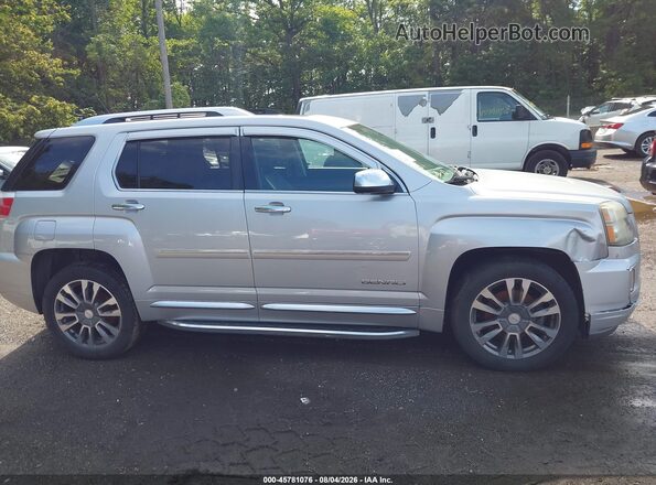 2GKFLVE34G6300275 2016 GMC TERRAIN Silver Instrument cluster view