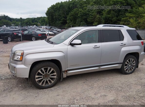 2GKFLVE36G6146684 2016 GMC TERRAIN Silver 