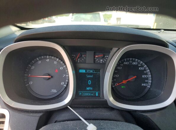 2GNALBEK0G1177011 2016 CHEVROLET EQUINOX Gold ხელსაწყოთა პანელის ხედი
