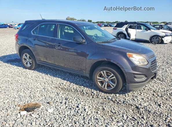 2GNALBEK0G6187685 2016 CHEVROLET EQUINOX Gray Przód prawy