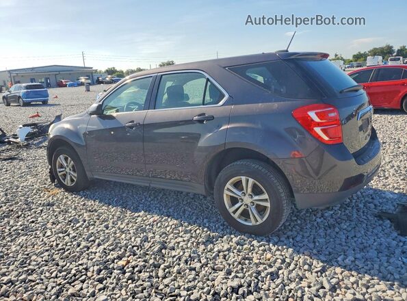 2GNALBEK0G6187685 2016 CHEVROLET EQUINOX Gray Tył lewy