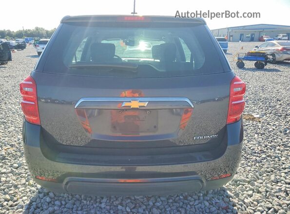 2GNALBEK0G6187685 2016 CHEVROLET EQUINOX Gray Widok z tyłu