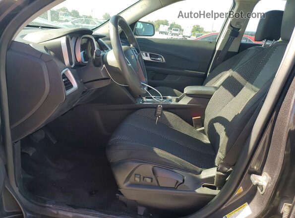 2GNALBEK0G6187685 2016 CHEVROLET EQUINOX Gray Widok wnętrza z przodu