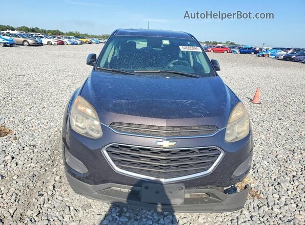 2GNALBEK0G6187685 2016 CHEVROLET EQUINOX Gray Widok z przodu