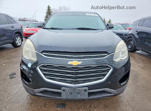 2GNALBEK0H1520689 2017 CHEVROLET EQUINOX Черный Вид спереди