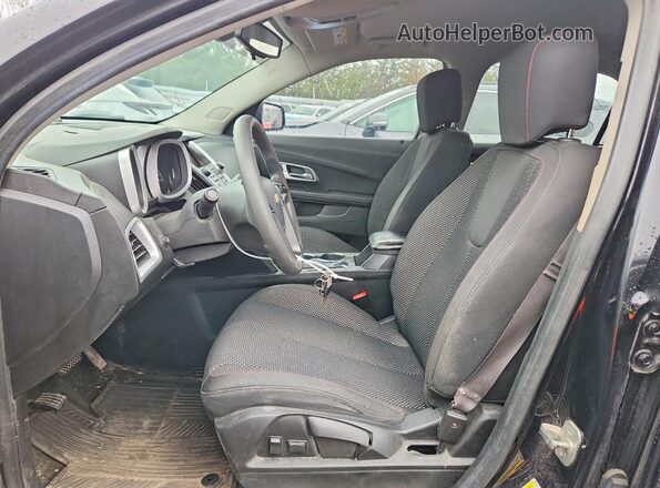 2GNALBEK0H1520689 2017 CHEVROLET EQUINOX Черный Вид салона спереди