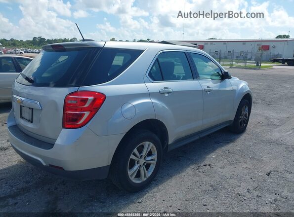 2GNALBEK0H1530347 2017 CHEVROLET EQUINOX Silver Задня права чверть