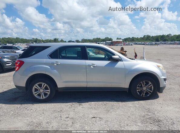2GNALBEK0H1530347 2017 CHEVROLET EQUINOX Silver Вид задньої частини салону