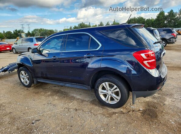 2GNALBEK0H1557032 2017 CHEVROLET EQUINOX Blue Tył lewy