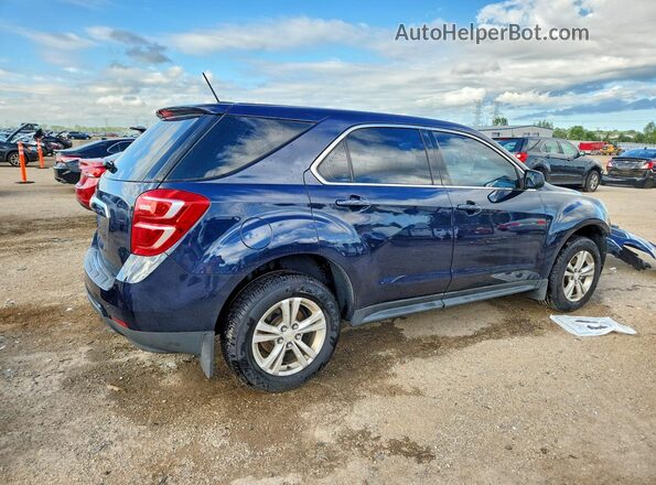 2GNALBEK0H1557032 2017 CHEVROLET EQUINOX Blue Tył prawy