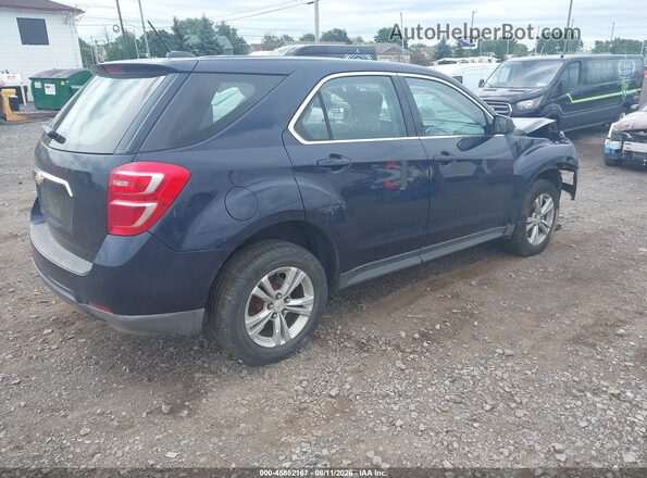 2GNALBEK0H1599359 2017 CHEVROLET EQUINOX Dark Blue უკანა მარჯვენა