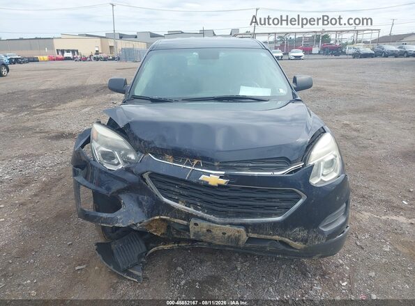 2GNALBEK0H1599359 2017 CHEVROLET EQUINOX Dark Blue ხელსაწყოთა პანელის ხედი