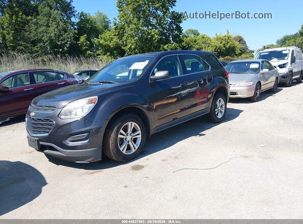 2GNALBEK1G6161791 2016 CHEVROLET EQUINOX Серый Передняя левая четверть