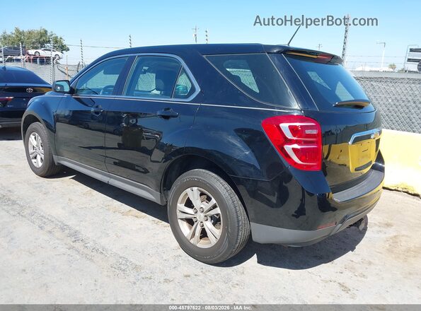 2GNALBEK1G6180812 2016 CHEVROLET EQUINOX Black უკანა მარცხენა