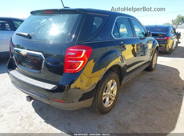 2GNALBEK1G6180812 2016 CHEVROLET EQUINOX Black უკანა მარჯვენა